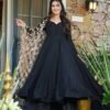 Midnight Elegance Black Kurti